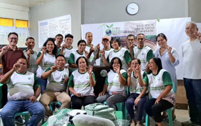 GSS Launches Center-Based Seed Library for Filipino Farmers’ Seed Network